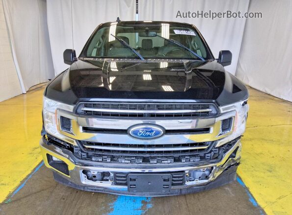 1FTEX1CB6KKD64869 2019 FORD F150 Black Դիմացի տեսք