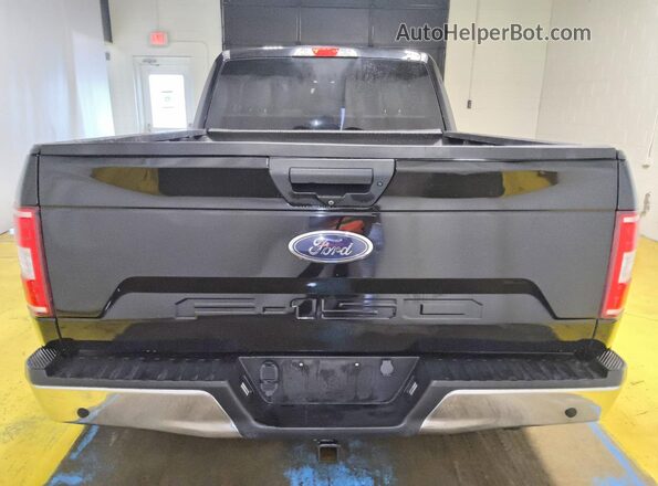 1FTEX1CB6KKD64869 2019 FORD F150 Black Հետևի տեսք