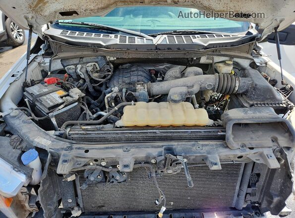 1FTEX1CB6MKE44725 2021 FORD F150 White Вид задньої частини салону
