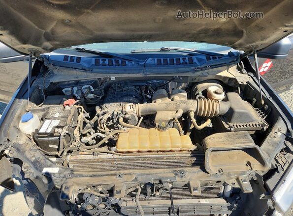 1FTEX1CBXKKF29323 2019 FORD F150 Gray Widok wnętrza z tyłu