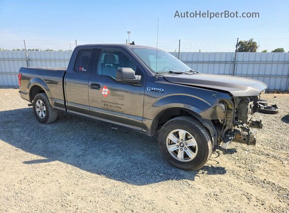 1FTEX1CBXKKF29323 2019 FORD F150 Gray Przód prawy