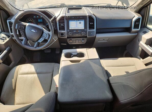 1FTEX1CBXKKF29323 2019 FORD F150 Gray Widok deski rozdzielczej