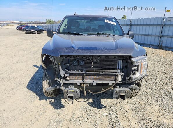 1FTEX1CBXKKF29323 2019 FORD F150 Gray Widok z przodu