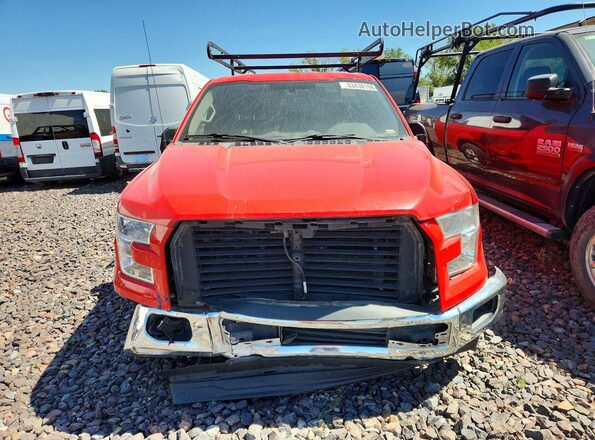 1FTEX1CP1HKC80205 2017 FORD F150 Красный Вид спереди