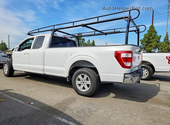 1FTEX1CP6NKD23304 2022 FORD F150 Белый Задняя левая четверть