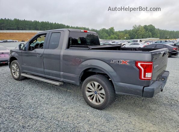 1FTEX1CP7HKE19396 2017 FORD F150 Gray Tył lewy