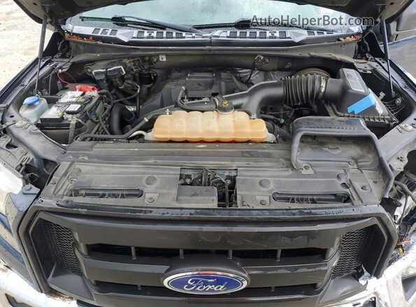 1FTEX1CPXGFA08775 2016 FORD F150 Blue Vista interior trasera