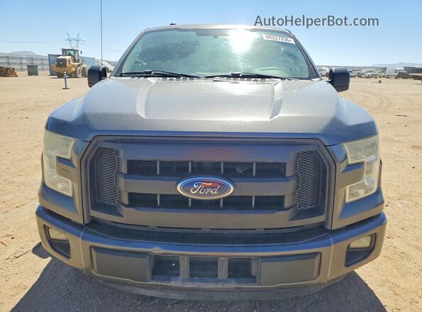 1FTEX1CPXGKE11209 2016 FORD F150 Charcoal Դիմացի տեսք
