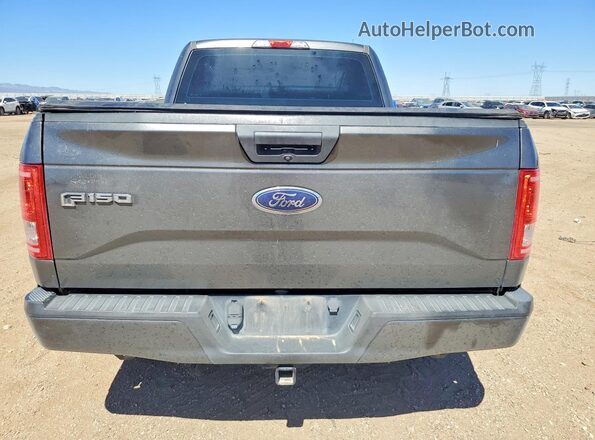 1FTEX1CPXGKE11209 2016 FORD F150 Charcoal Հետևի տեսք