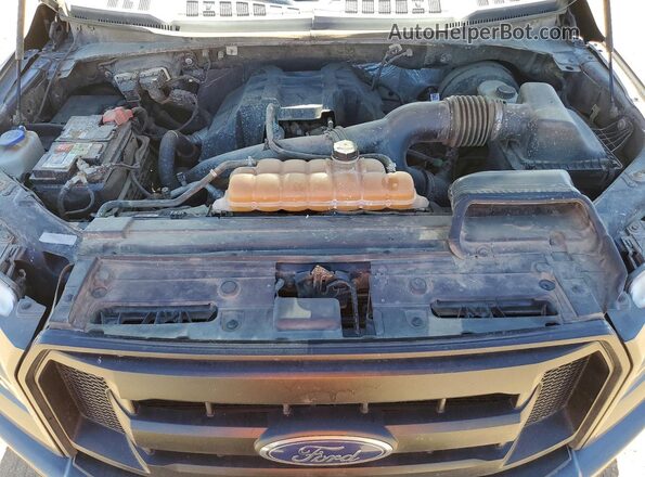 1FTEX1CPXGKE11209 2016 FORD F150 Charcoal Սալոնի հետևի տեսք