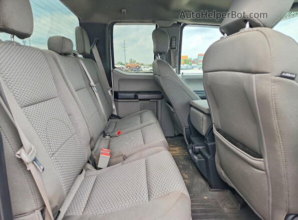 1FTEX1E55LKD93353 2020 FORD F150 Белый Вид задних сидений