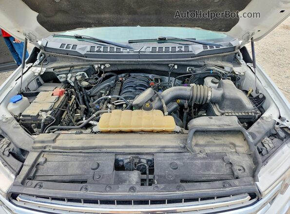 1FTEX1E55LKD93353 2020 FORD F150 Белый Вид задней части салона