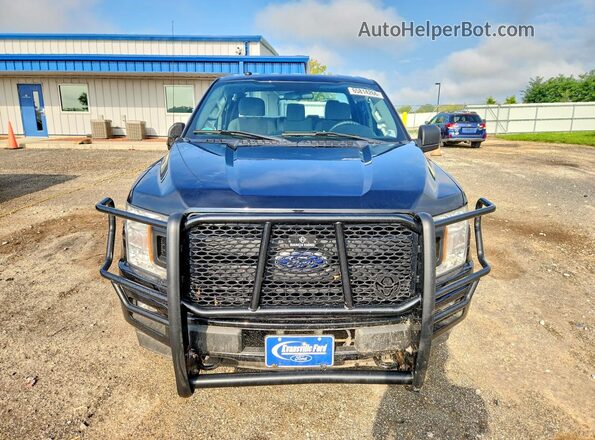 1FTEX1EB1JFA28647 2018 FORD F150 Black წინა ხედი