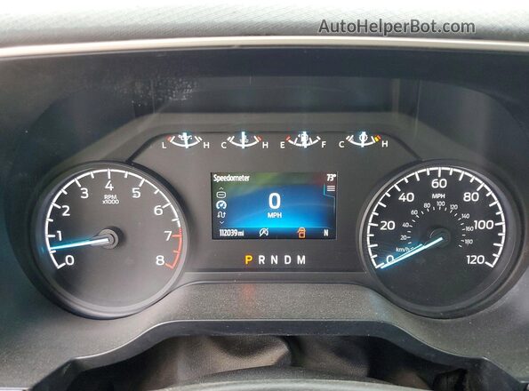 1FTEX1EB4MKD58486 2021 FORD F150 White ხელსაწყოთა პანელის ხედი