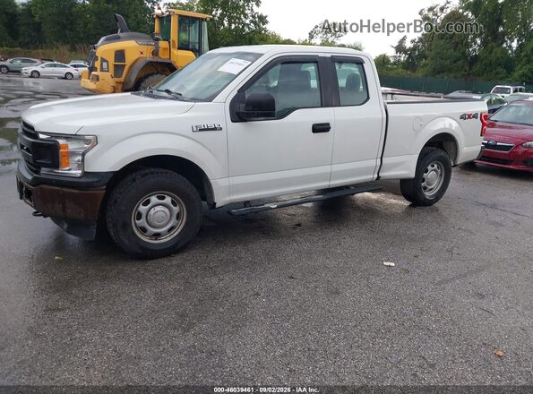 1FTEX1EB7JFB02878 2018 FORD F150 Белый Вид спереди