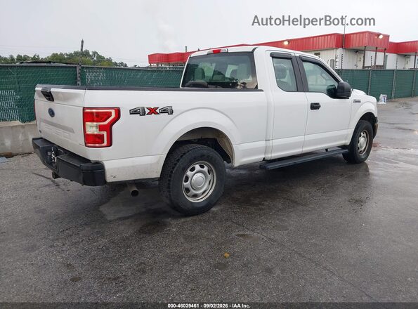 1FTEX1EB7JFB02878 2018 FORD F150 Белый Задняя правая четверть