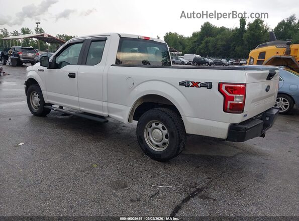 1FTEX1EB7JFB02878 2018 FORD F150 Белый Задняя левая четверть
