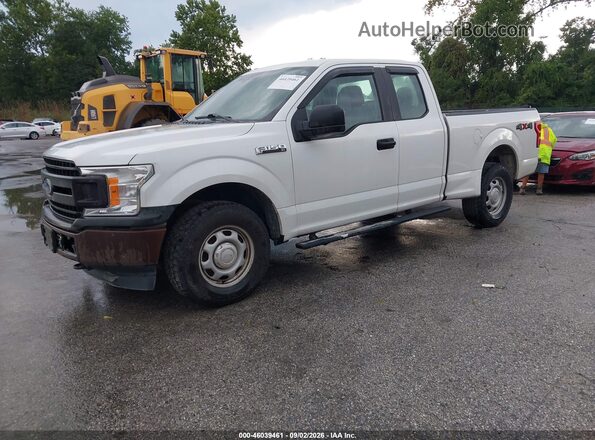 1FTEX1EB7JFB02878 2018 FORD F150 Белый Передняя левая четверть