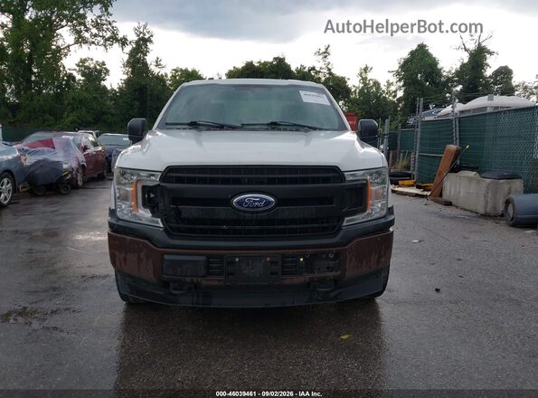 1FTEX1EB7JFB02878 2018 FORD F150 Белый Вид щитка приборов