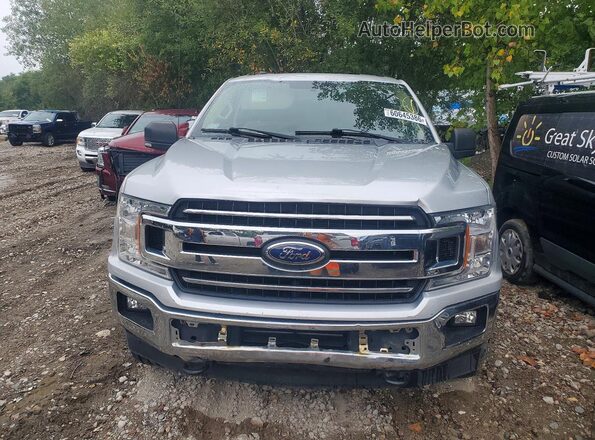 1FTEX1EP6JFE54054 2018 FORD F150 White Widok z przodu