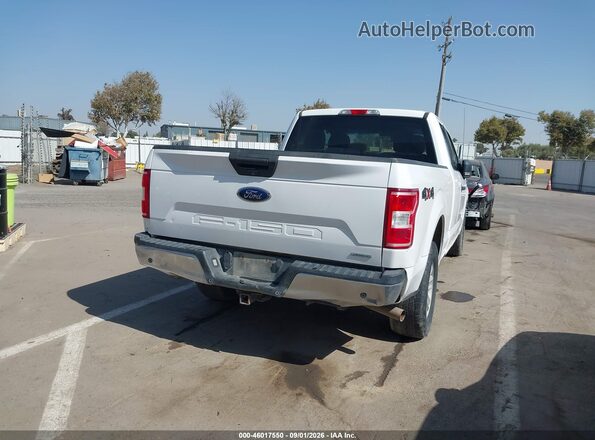1FTEX1EP6JKE60122 2018 FORD F150 White Rear right