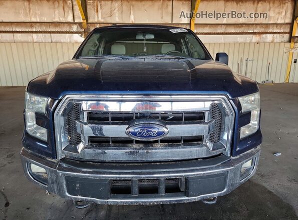 1FTEX1EP8GFA29010 2016 FORD F150 Blue წინა ხედი