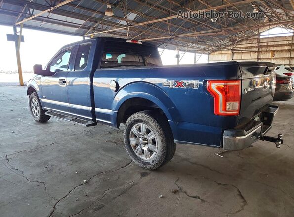 1FTEX1EP8GFA29010 2016 FORD F150 Blue უკანა მარცხენა