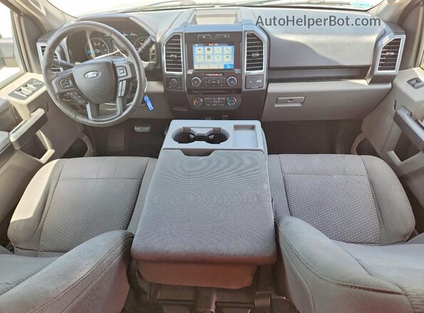 1FTEX1EPXGFD01217 2016 FORD F150 Silver Vista del salpicadero