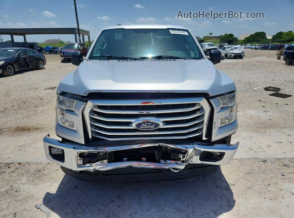 1FTEX1EPXGFD01217 2016 FORD F150 Silver Vista frontal