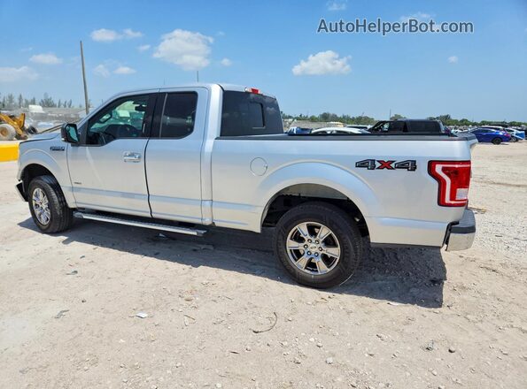 1FTEX1EPXGFD01217 2016 FORD F150 Silver Trasero izquierdo