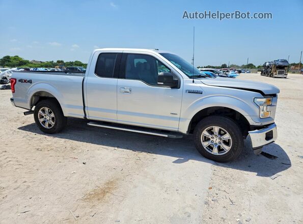 1FTEX1EPXGFD01217 2016 FORD F150 Silver Delantero derecho