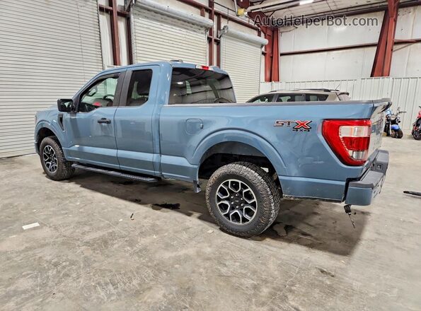 1FTEX1EPXPKD79620 2023 FORD F150 Blue უკანა მარცხენა
