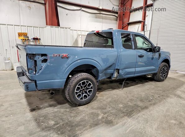 1FTEX1EPXPKD79620 2023 FORD F150 Blue უკანა მარჯვენა