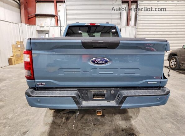 1FTEX1EPXPKD79620 2023 FORD F150 Blue უკანა ხედი