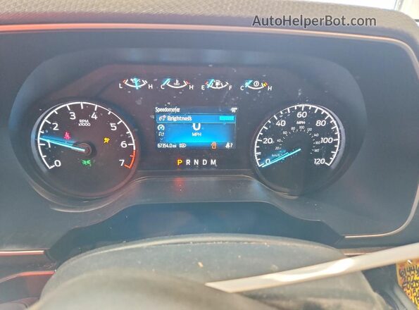 1FTEX1EPXPKD79620 2023 FORD F150 Blue ხელსაწყოთა პანელის ხედი