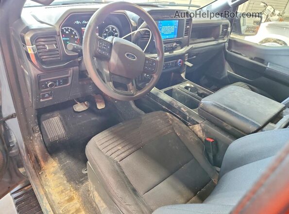 1FTEX1EPXPKD79620 2023 FORD F150 Blue წინა პანელის ხედი