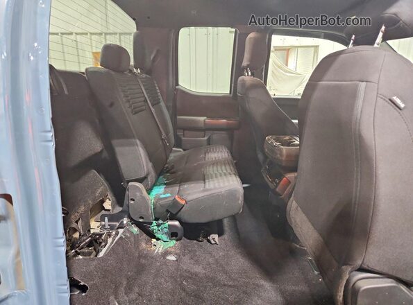 1FTEX1EPXPKD79620 2023 FORD F150 Blue უკანა სავარძლების ხედი