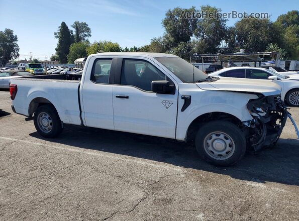 1FTEX1KP0RKF10769 2024 FORD F150 White Front right