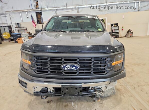 1FTEX1LP0RKF17042 2024 FORD F150 Gray Widok z przodu