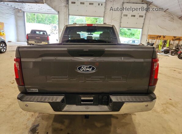 1FTEX1LP0RKF17042 2024 FORD F150 Gray Widok z tyłu