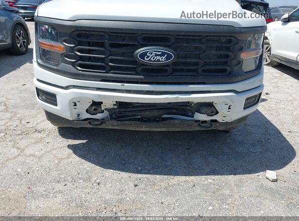 1FTEX1LP8RKD76138 2024 FORD F150 White Widok z przodu