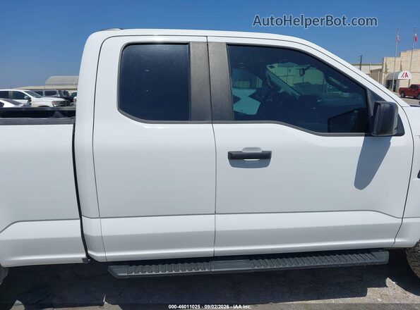 1FTEX1LP8RKD76138 2024 FORD F150 White Widok wnętrza z tyłu