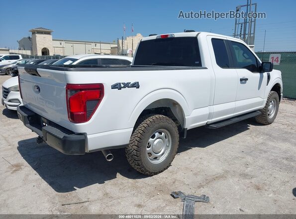 1FTEX1LP8RKD76138 2024 FORD F150 White Tył prawy