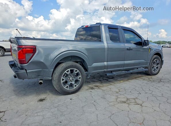 1FTEX2KP1RKE70076 2024 FORD F150 Gray Rear right