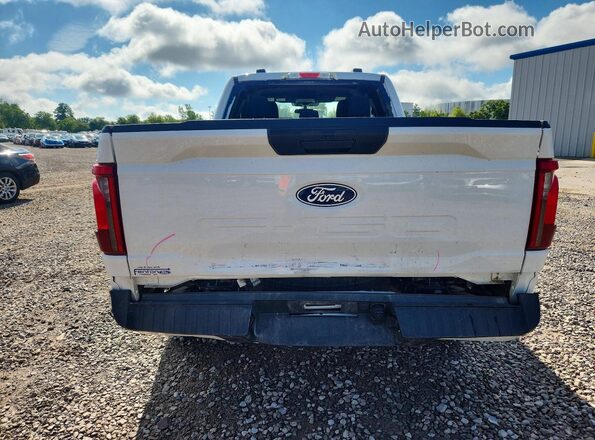 1FTEX2LP8RKF79116 2024 FORD F150 White Հետևի տեսք