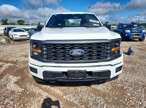 1FTEX2LP8RKF79116 2024 FORD F150 White Դիմացի տեսք