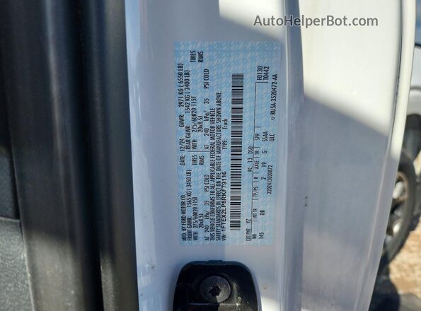 1FTEX2LP8RKF79116 2024 FORD F150 White Շարժիչի բաժամունքի տեսք