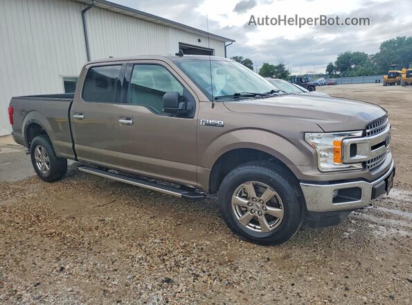 1FTFW1E47LKF05424 2020 FORD F150 Brown Передня права чверть