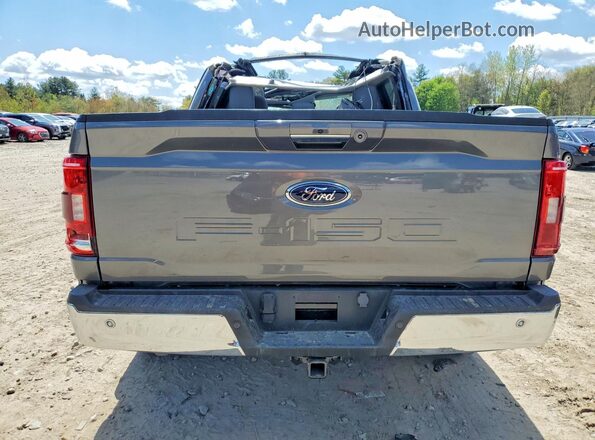 1FTFW1E50PFC85907 2023 FORD F150 Silver Вид ззаду