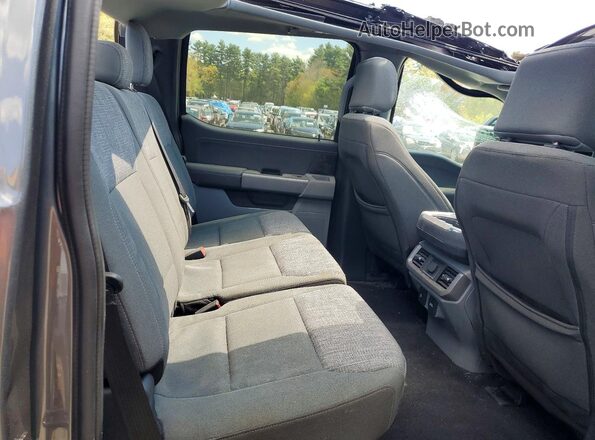 1FTFW1E50PFC85907 2023 FORD F150 Silver Вид задніх сидінь